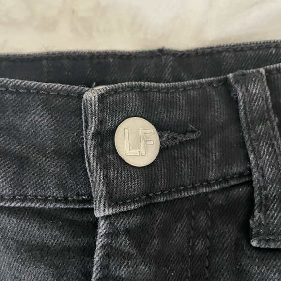 Lovers & Friends black ultra high rise slim boot denim - Picture 9 of 14